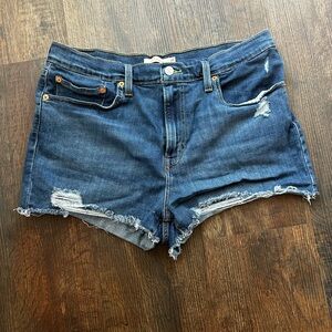 EUC Levi Jean shorts